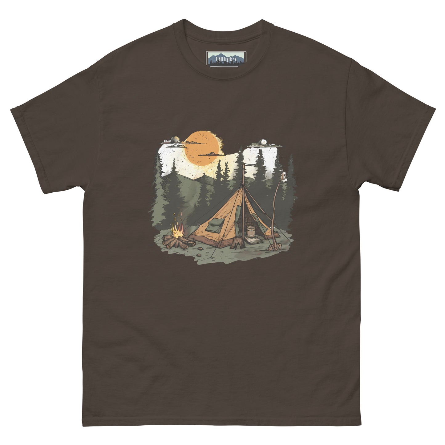 Golden Sunset Campfire - Tshirt