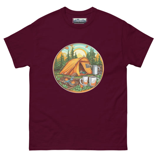 Morning Coffee at Camp - Tshirt