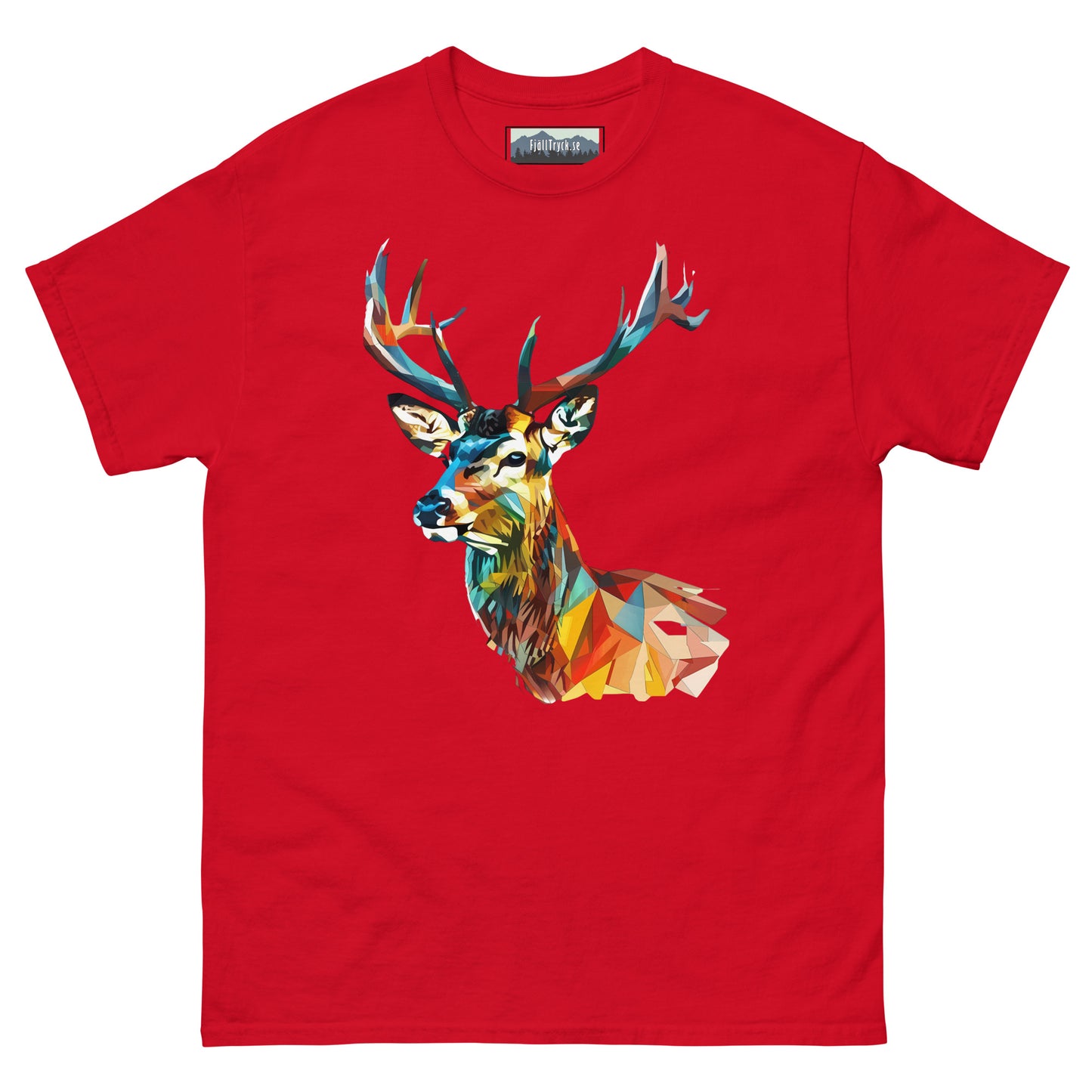 Geometric Stag - Tshirt