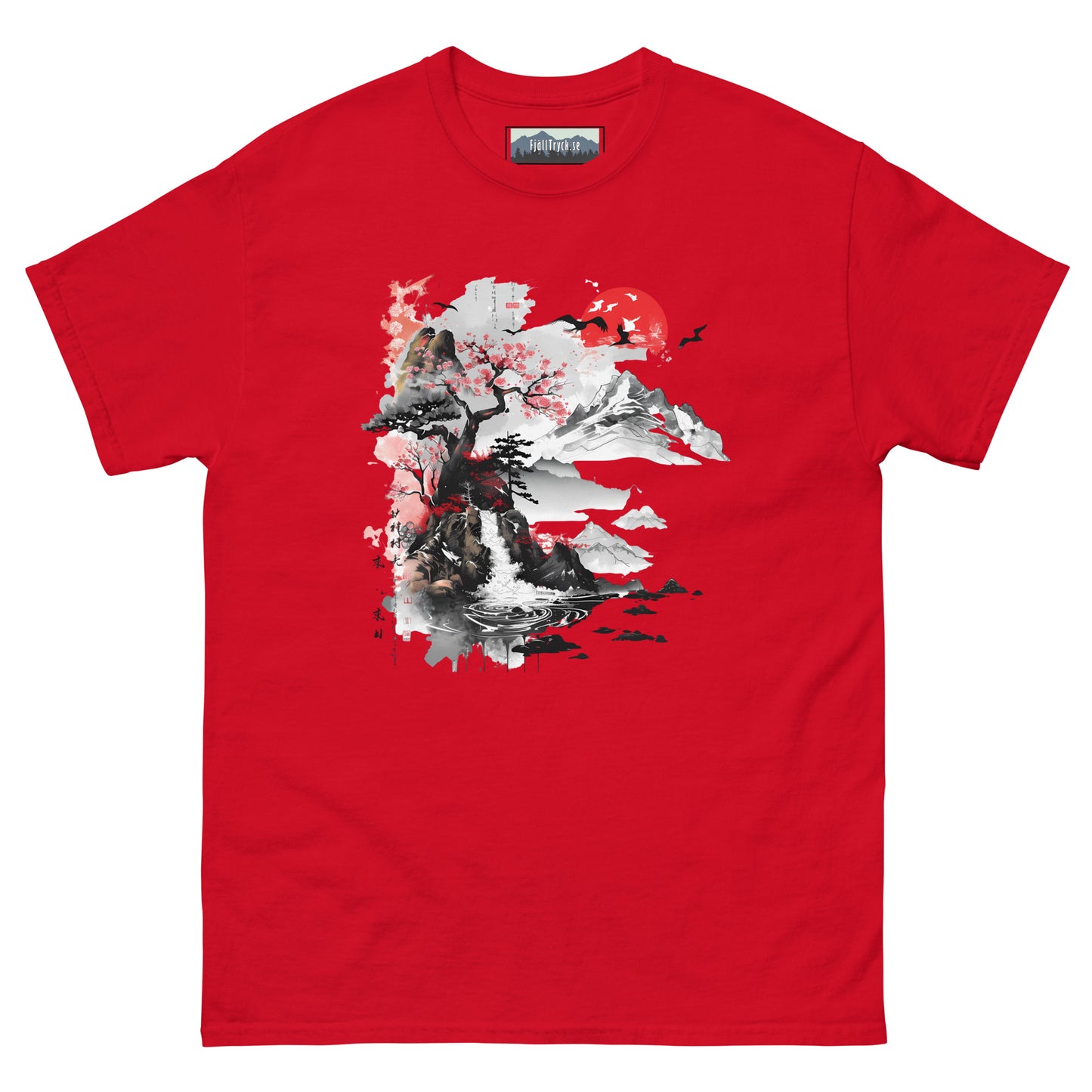 Crimson Blossom Dreams - Tshirt