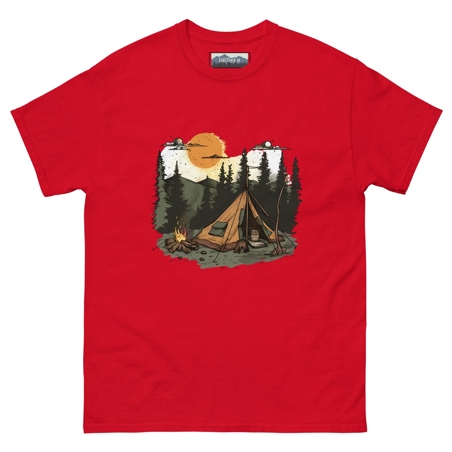 Golden Sunset Campfire - Tshirt