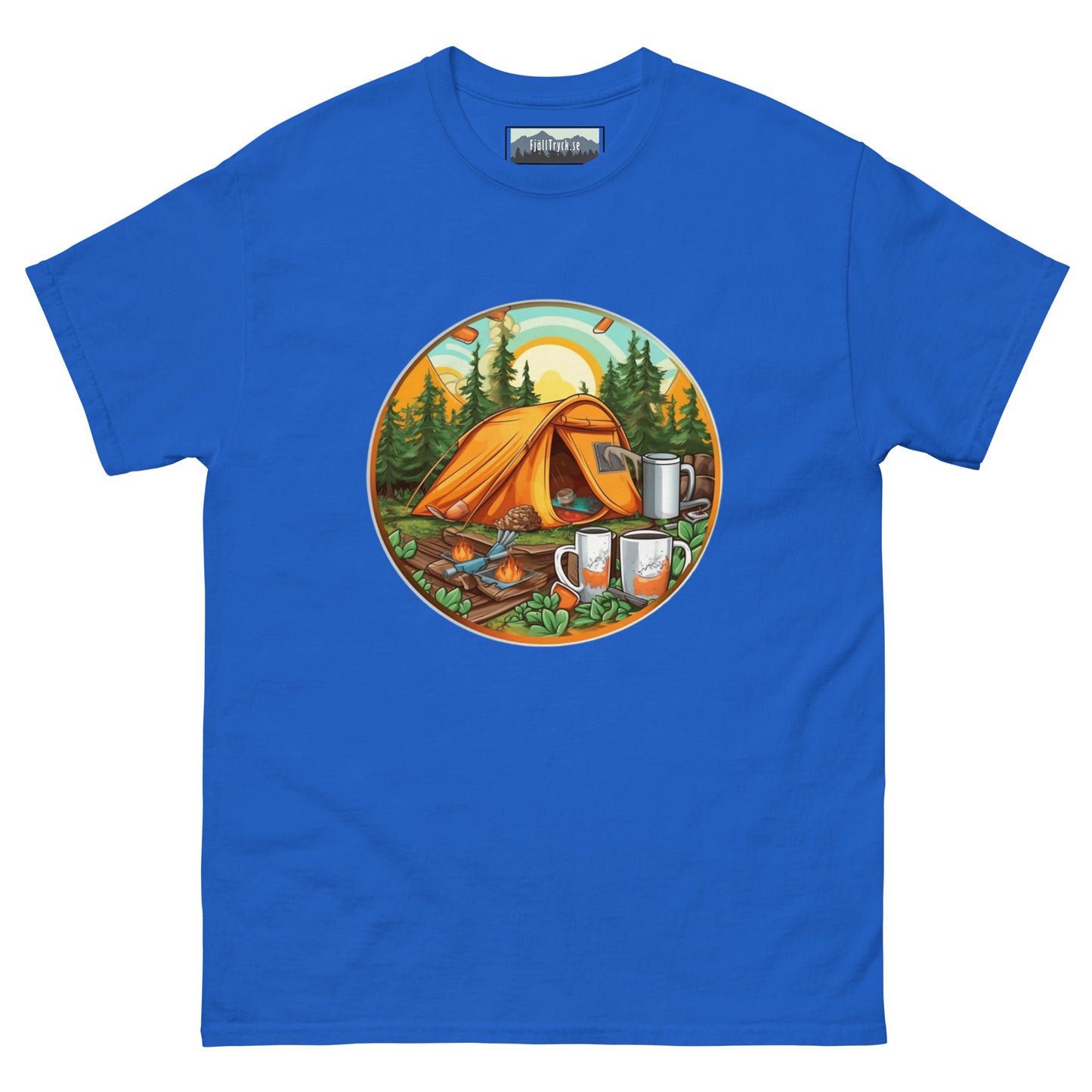 Morning Coffee at Camp - Tshirt