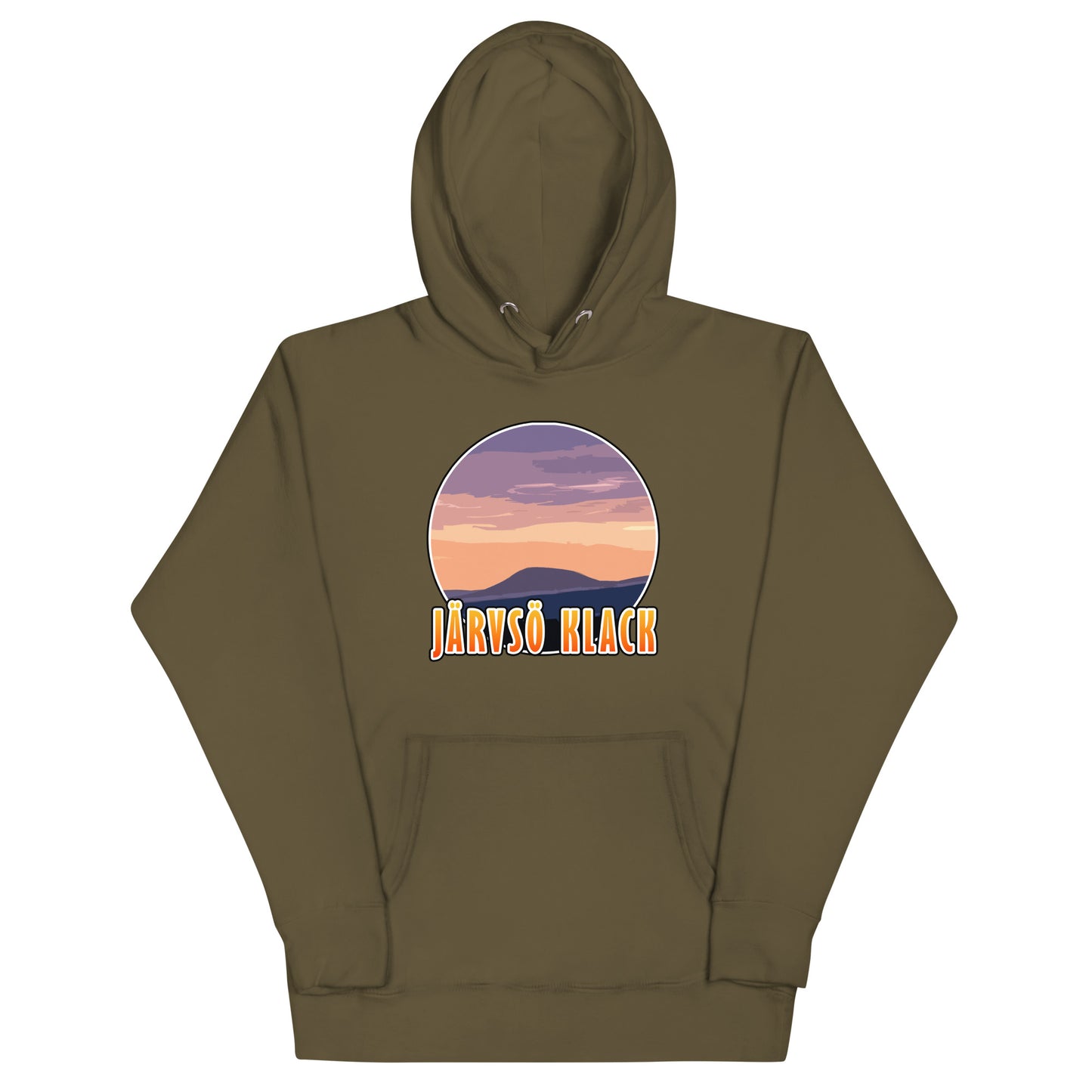 Järvsö Klack Solnedgång - Hoodie