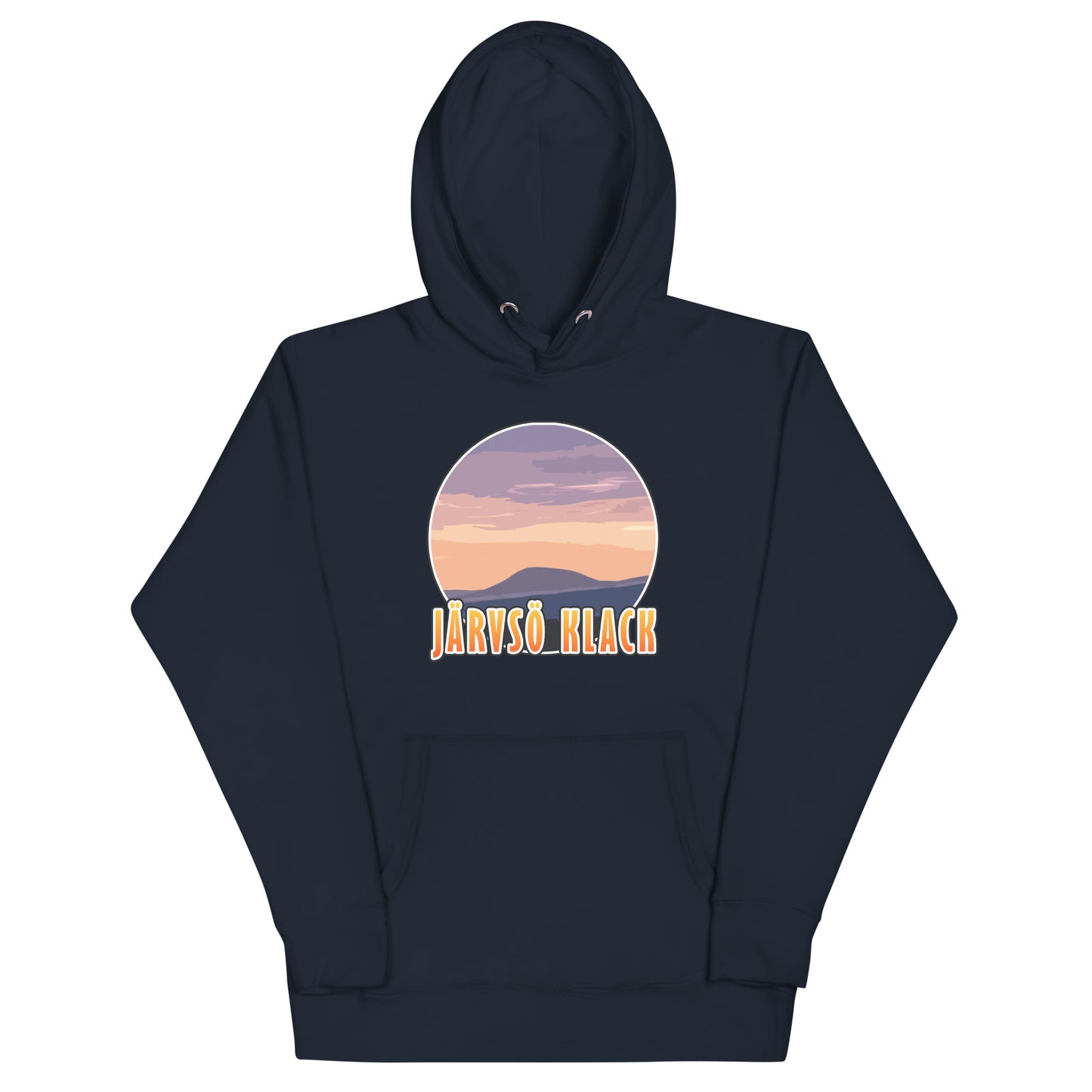 Järvsö Klack Solnedgång - Hoodie