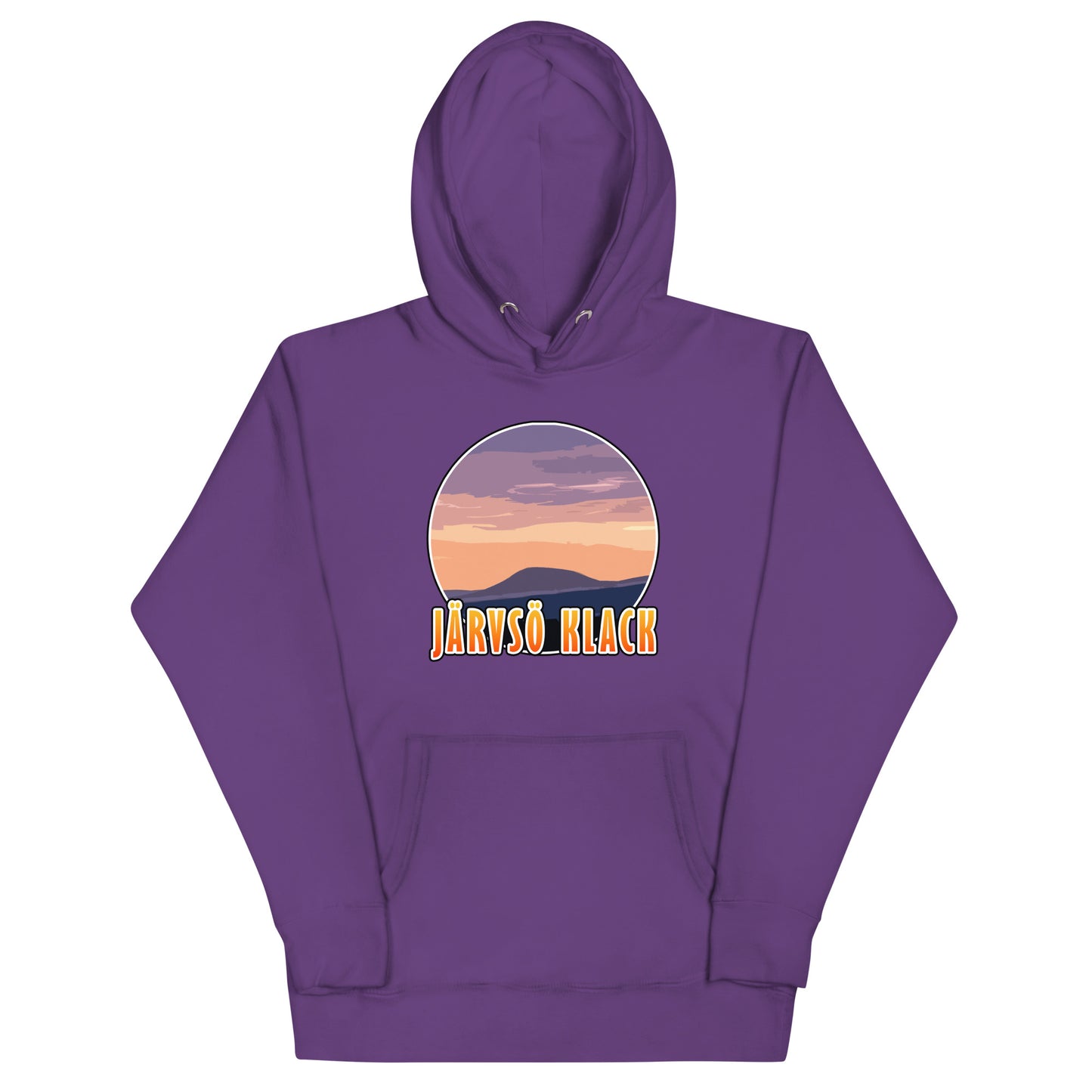 Järvsö Klack Solnedgång - Hoodie