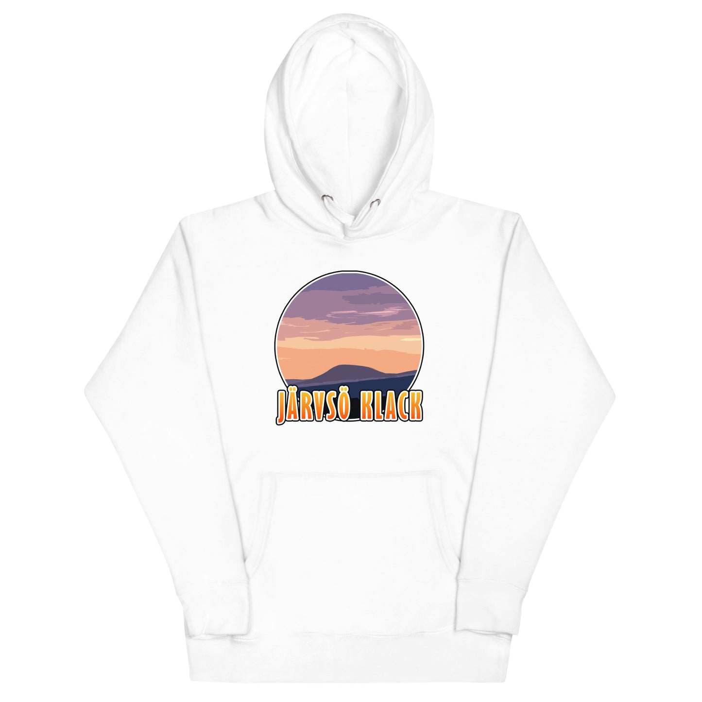 Järvsö Klack Solnedgång - Hoodie