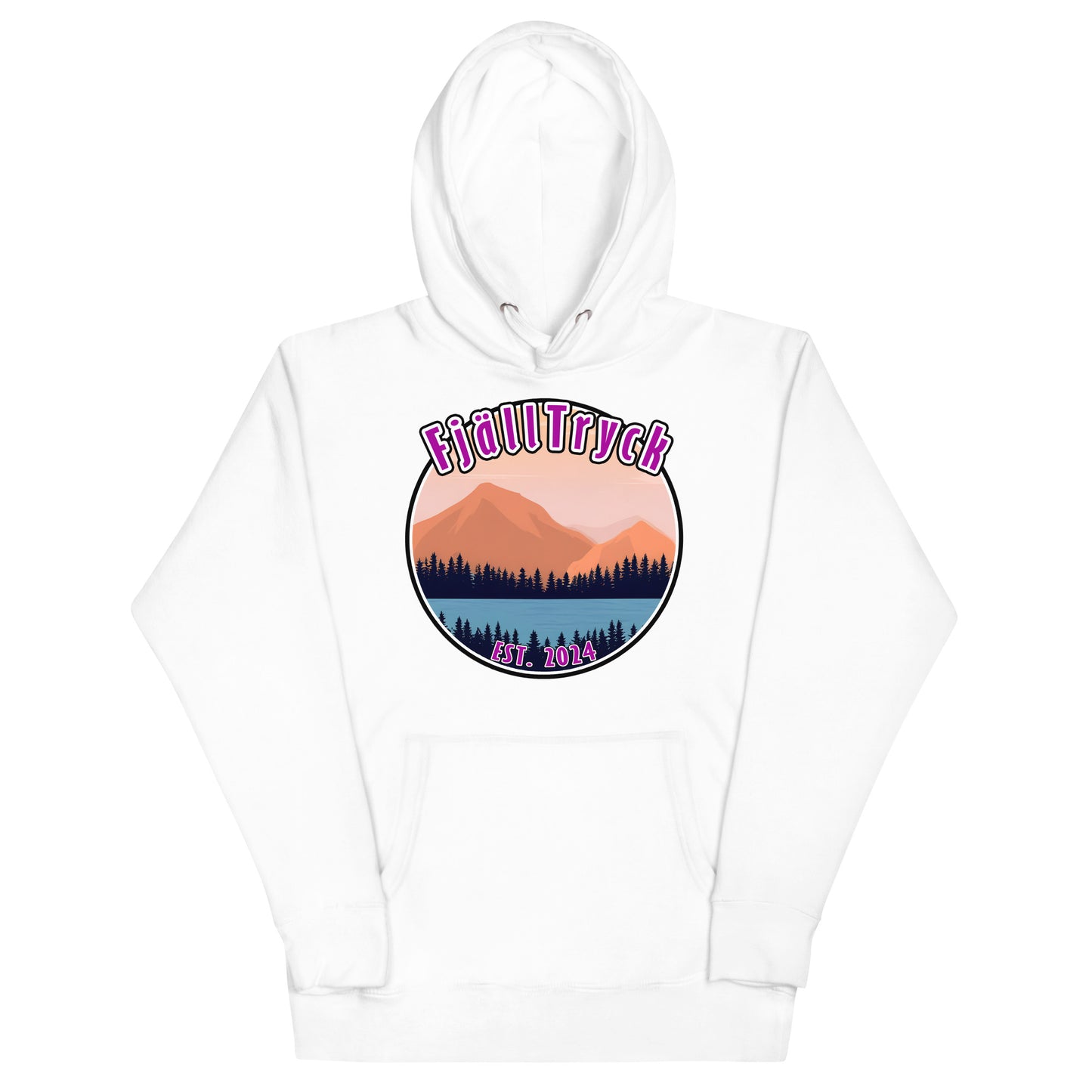 Fjälltryck 2 - Hoodie