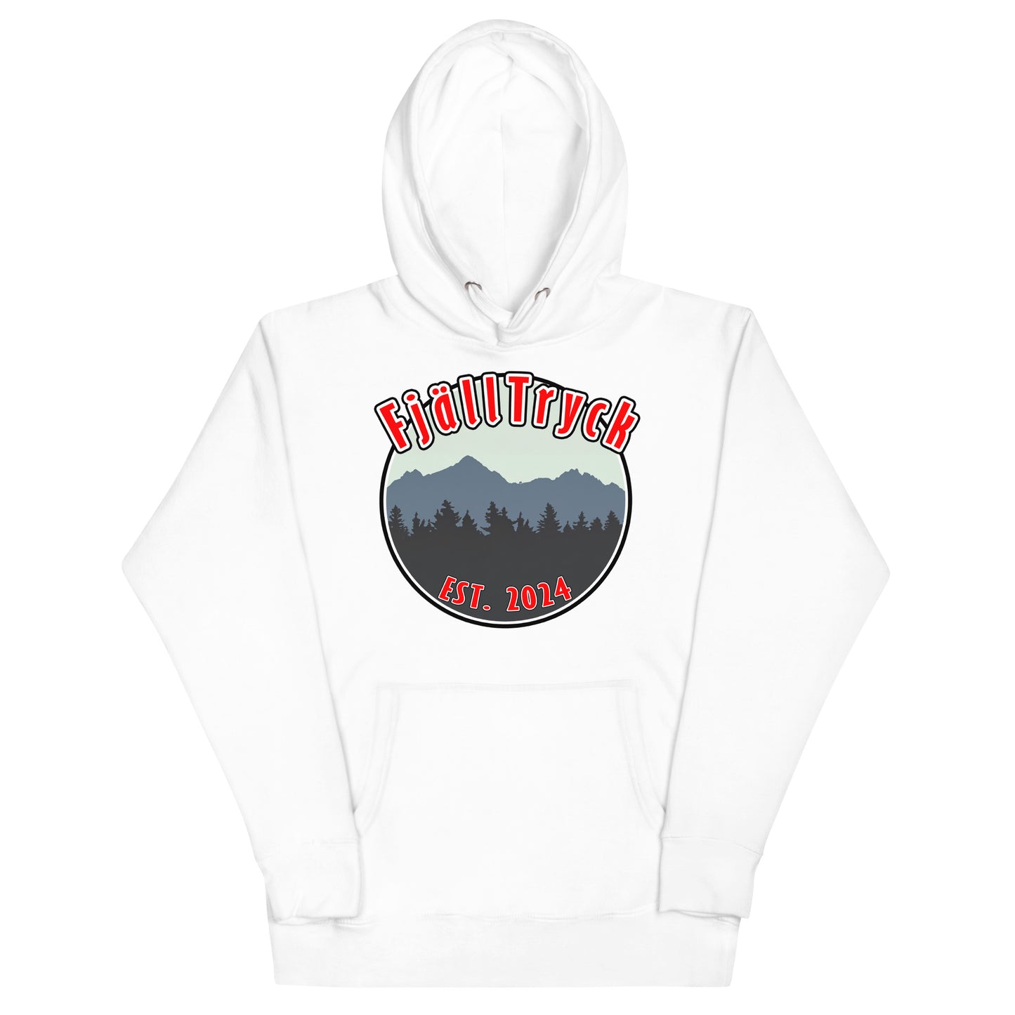 Fjälltryck 1 - Hoodie